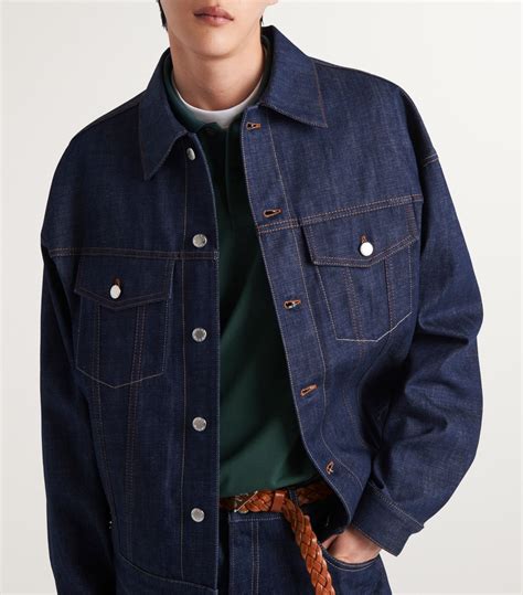 prada selvedge jacket|Prada Selvedge Denim Jacket.